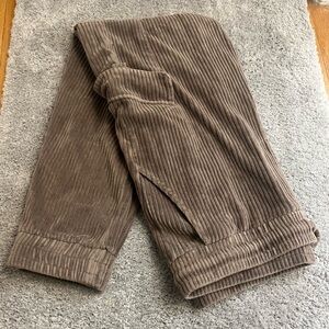 Native Youth Beige Corduroy Pants